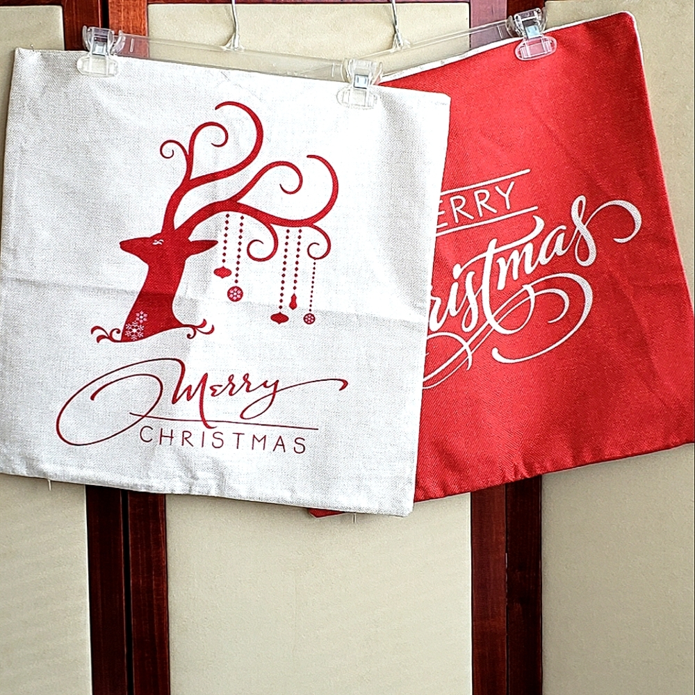 Merry Christmas Pillow Covers